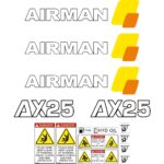 Airman AX25-2 Decal Kit
