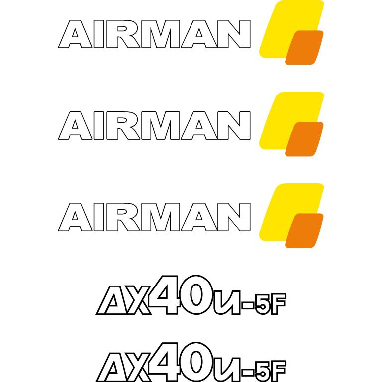 Airman AX40u-5F Decal Kit