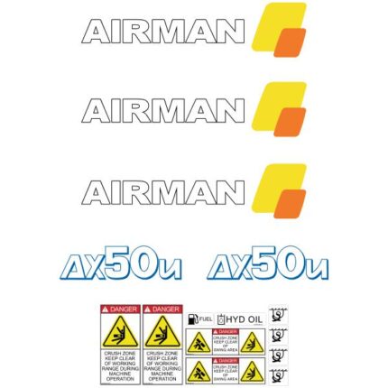 Airman AX50u-4 Decal Kit