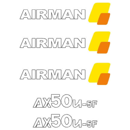 Airman AX50U-5 Decal Kit