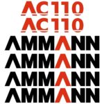 Ammann AC110 Decal Kit