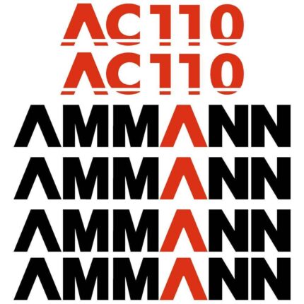 Ammann AC110 Decal Kit