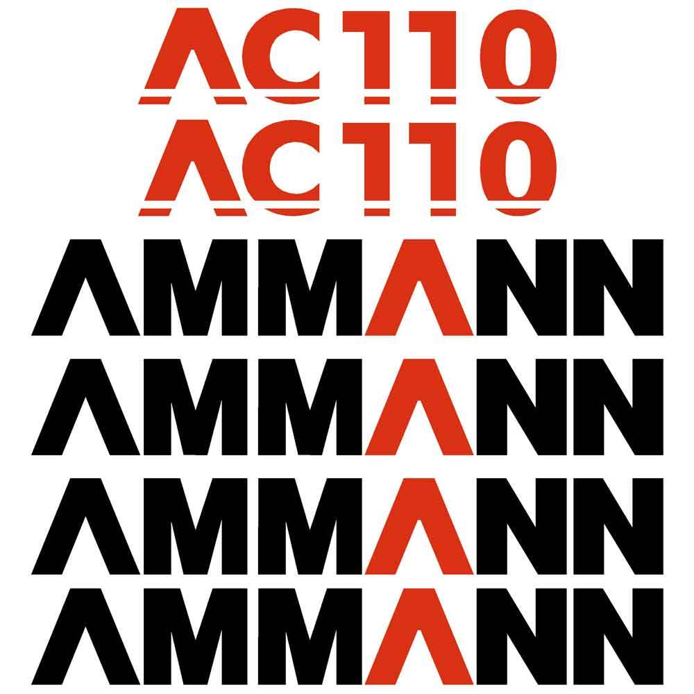 Ammann AC110 Decal Kit Ammann AC110 Decal Kit
