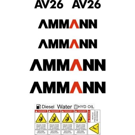 Ammann AV26 Decal Kit