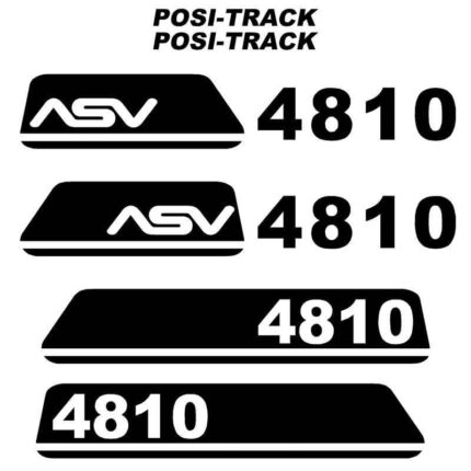 ASV 4810 Decal Kit