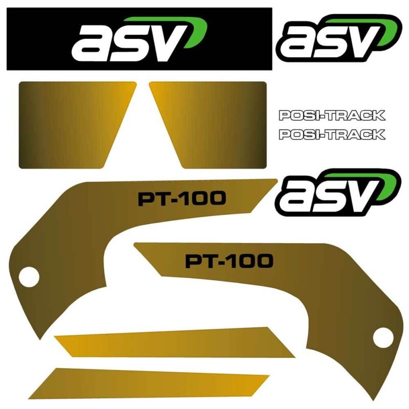 ASV PT100 Decal Kit