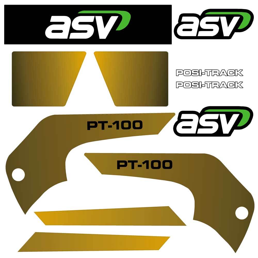 ASV PT100 Decal Kit ASV PT100 Decal Kit