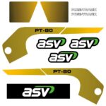 ASV PT80 Decal Kit