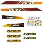 ASV RC30 Decal Kit