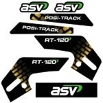 ASV RT120 Decal Kit