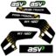 ASV RT120 Decal Kit