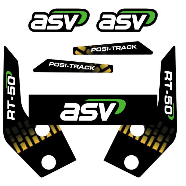 ASV RT50 Decal Kit