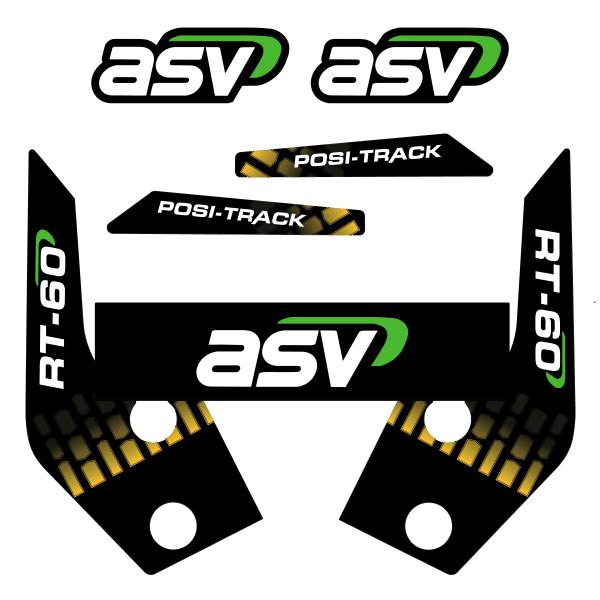 ASV RT60 Decal Kit