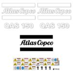 Atlas Copco QAS150 Decal Kit