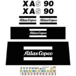Atlas Copco XAS90 Decal Kit
