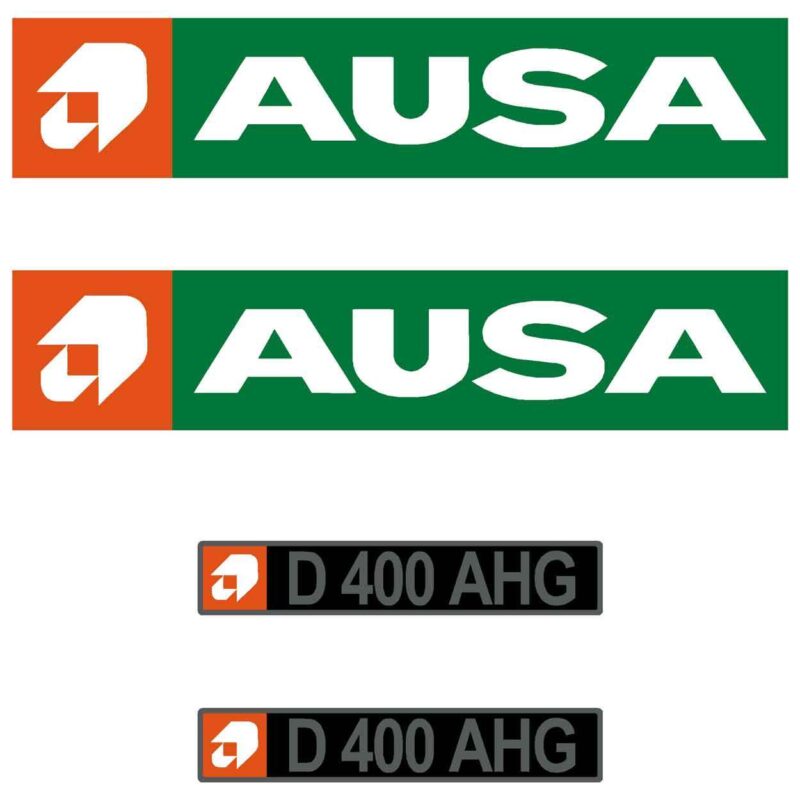 Ausa D400 AHG Decal Kit