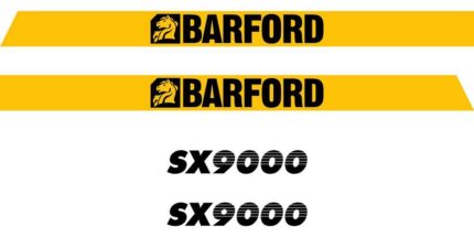 Barford SX9000 Decal Kit