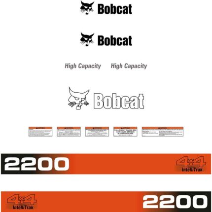 Bobcat 2200 Decal Kit