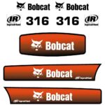 Bobcat 316 Decal Kit