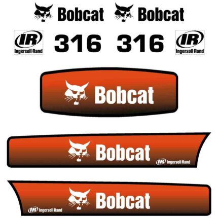 Bobcat 316 Decal Kit