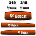 Bobcat 319 Decal Kit