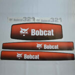 Bobcat 321 Decal Kit