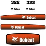 Bobcat 322 Decal Kit