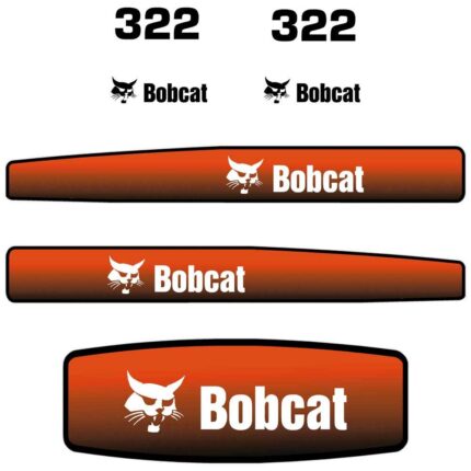 Bobcat 322 Decal Kit