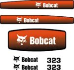 Bobcat 323 Decal Kit