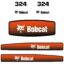 Bobcat 324 Decal Kit