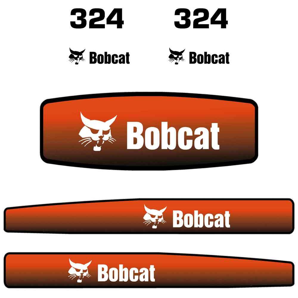 Bobcat 324 Decal Kit Bobcat 324 Decal Kit