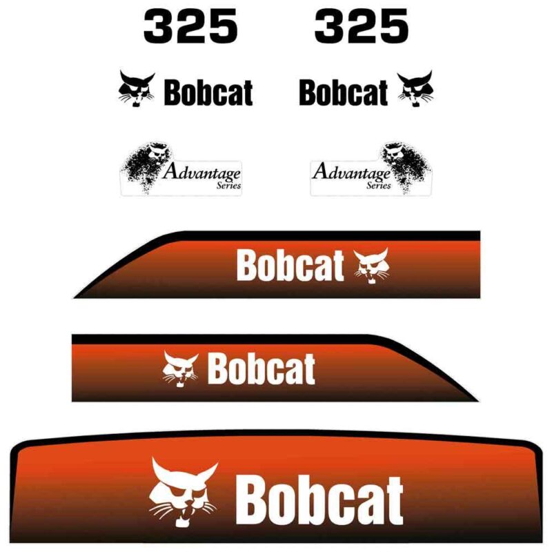 Bobcat 325 IR Decal Kit