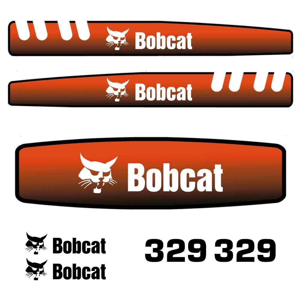 Bobcat 329 Decal Kit Bobcat 329 Decal Kit