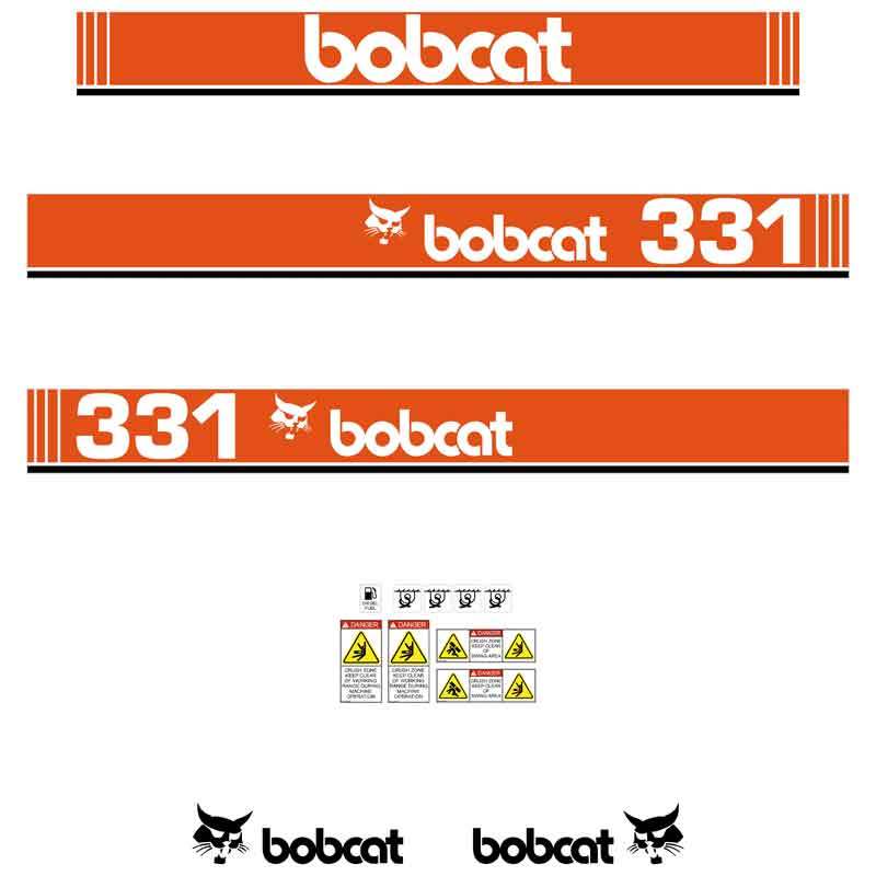 Bobcat 331 X Decal Kit