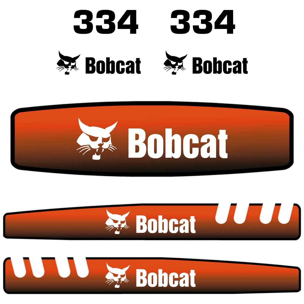 Bobcat 334 Decal Kit Bobcat 334 Decal Kit