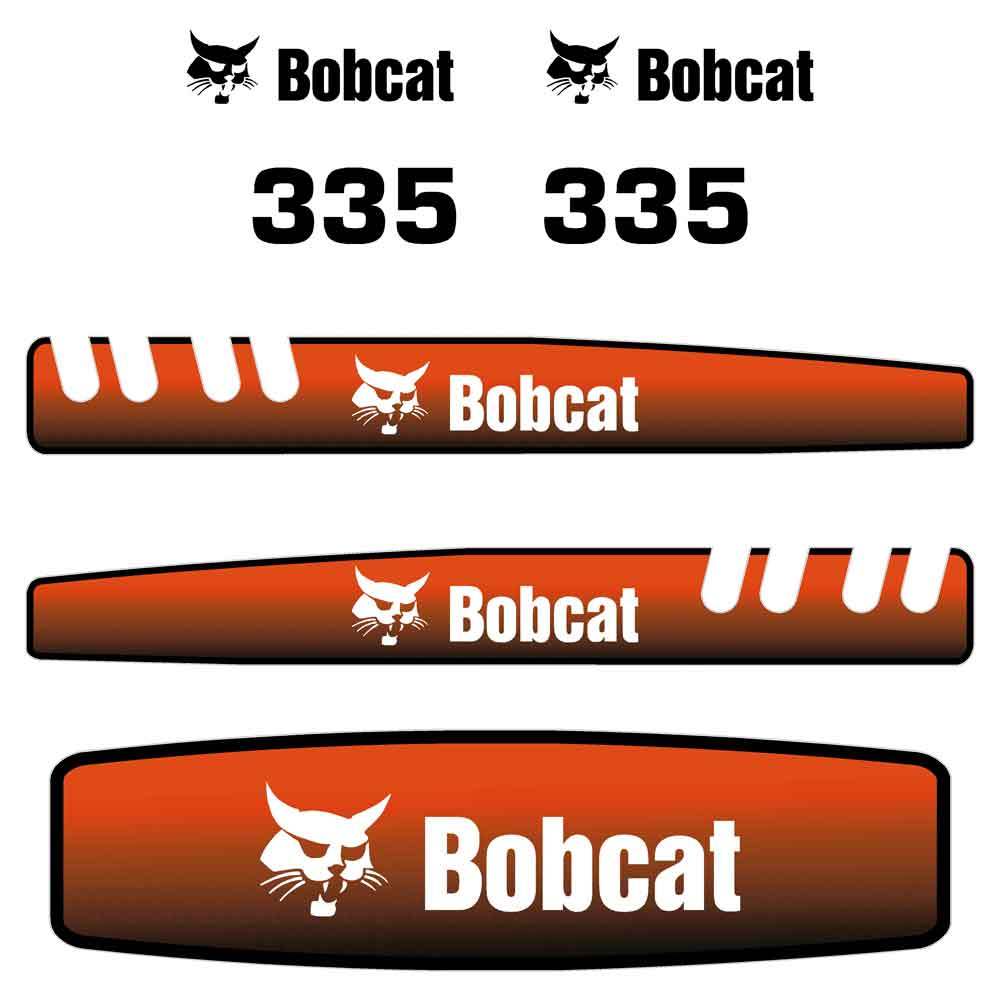 Bobcat 335 Decal Kit Bobcat 335 Decal Kit