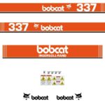 Bobcat 337 X Style Decal Kit
