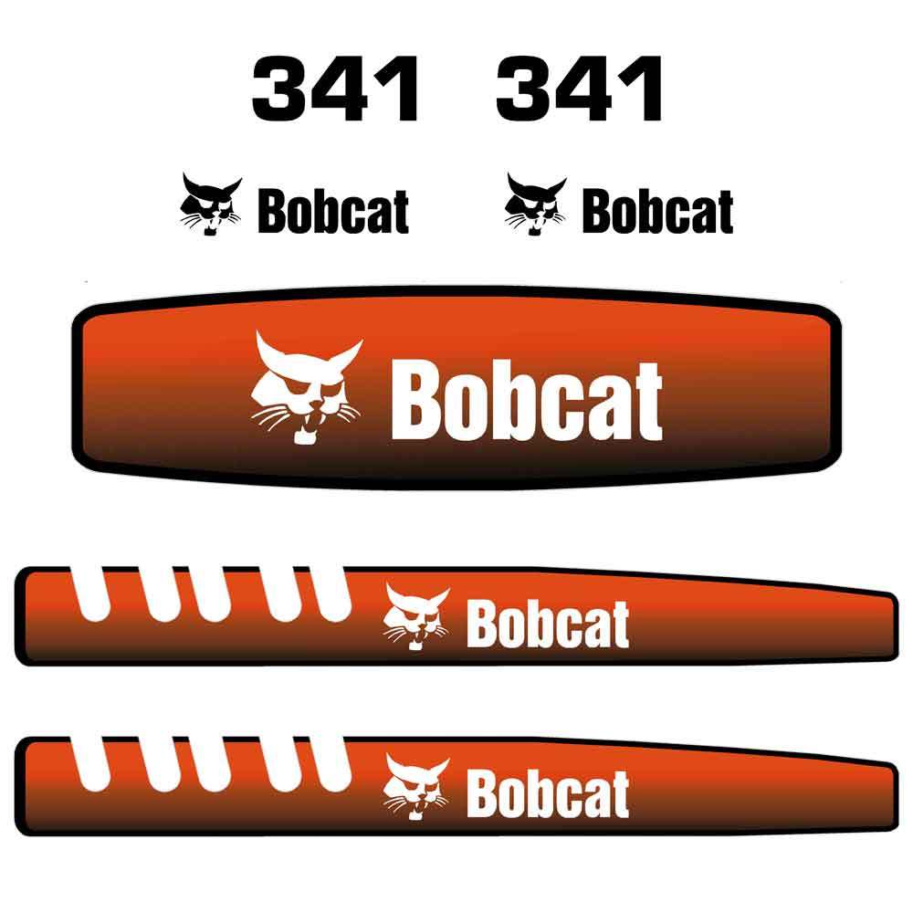 Bobcat 341 Decal Kit Bobcat 341 Decal Kit