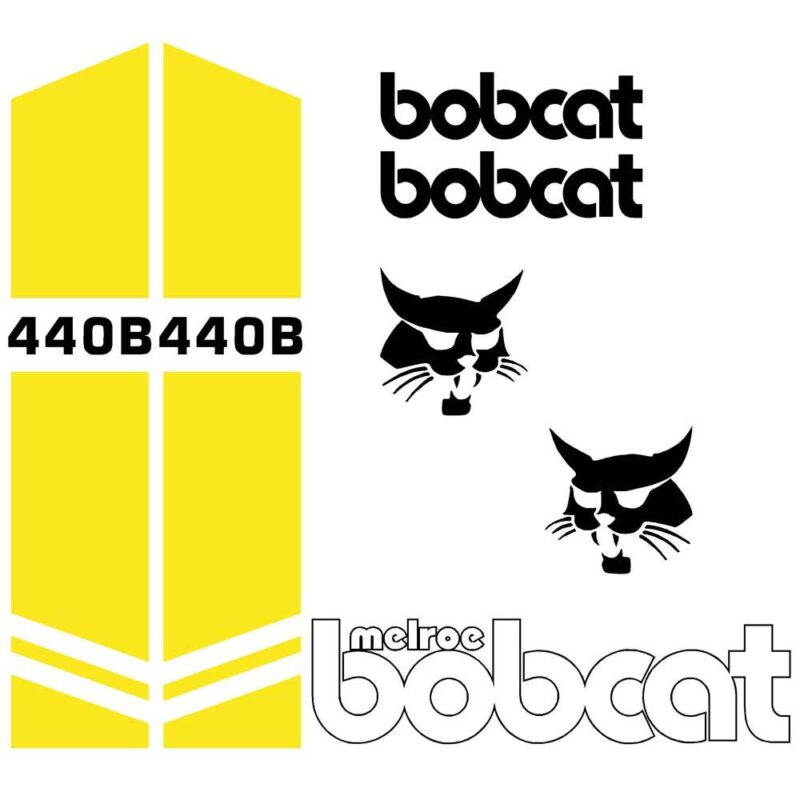 Bobcat 440 Decal Kit