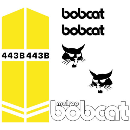 Bobcat 443B Decal Kit