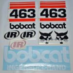 Bobcat 463F Decal Kit