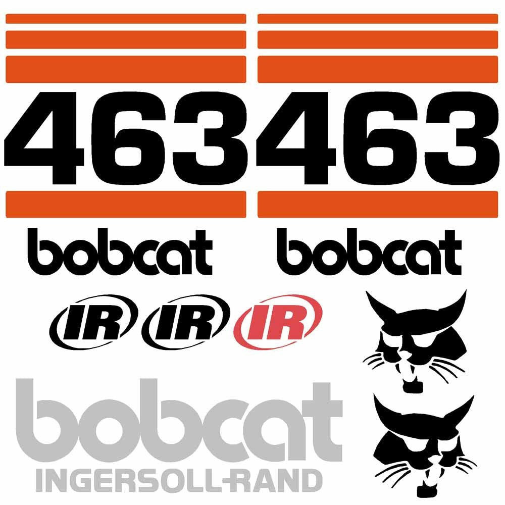 Bobcat 463F Decal Kit Bobcat 463F Decal Kit