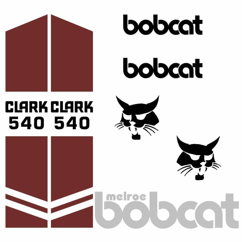 Bobcat 540 Decal Kit