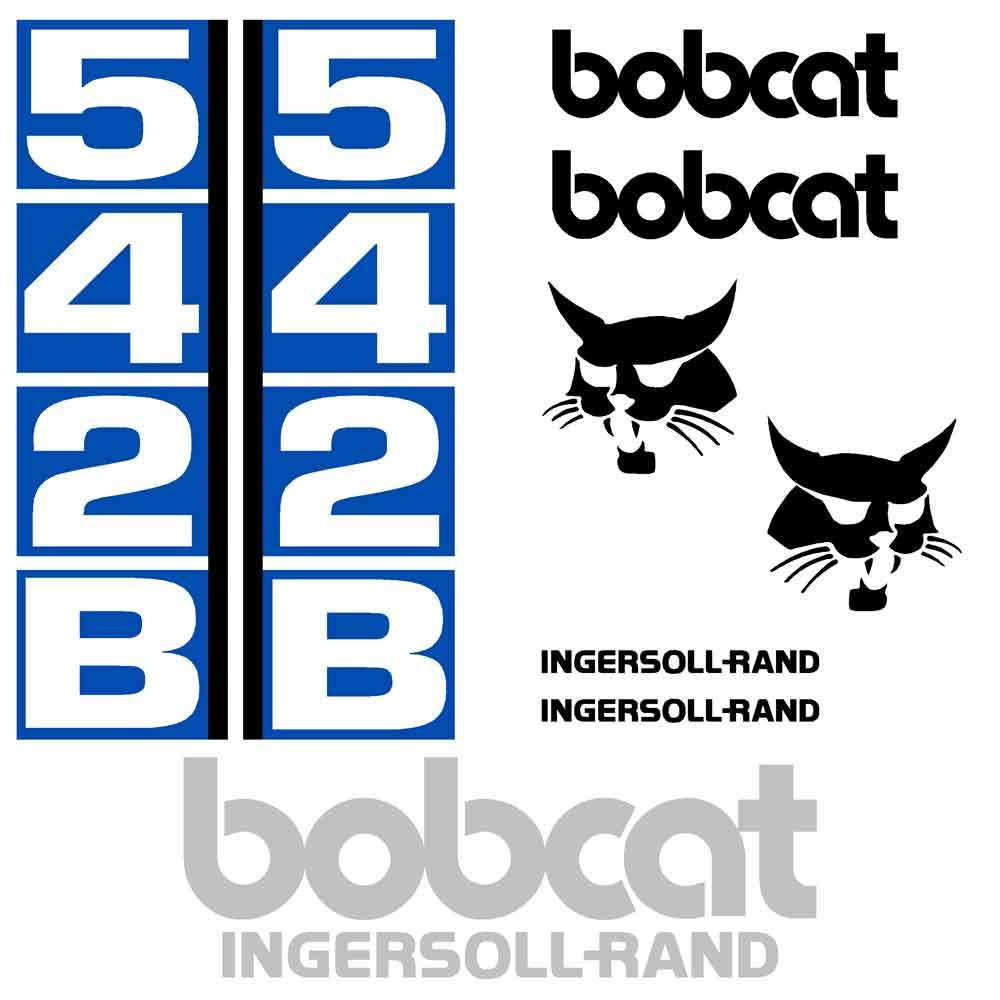 Bobcat 542B Decal Kit Bobcat 542B Decal Kit