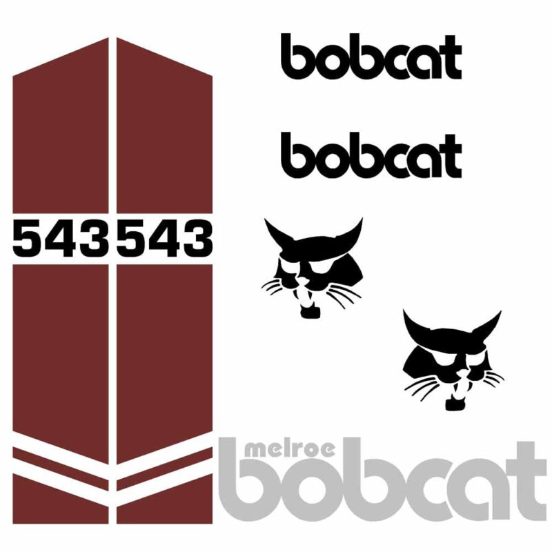 Bobcat 543 Decal Kit