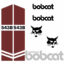 Bobcat 543B Decal Kit