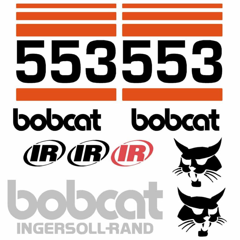 Bobcat 553 Decal Kit