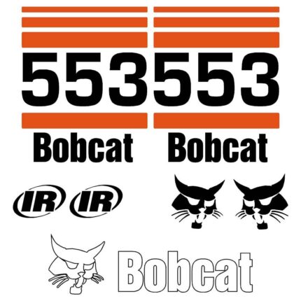 Bobcat 553 IR Decal Kit