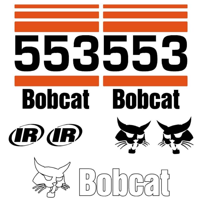 Bobcat 553 IR Decal Kit