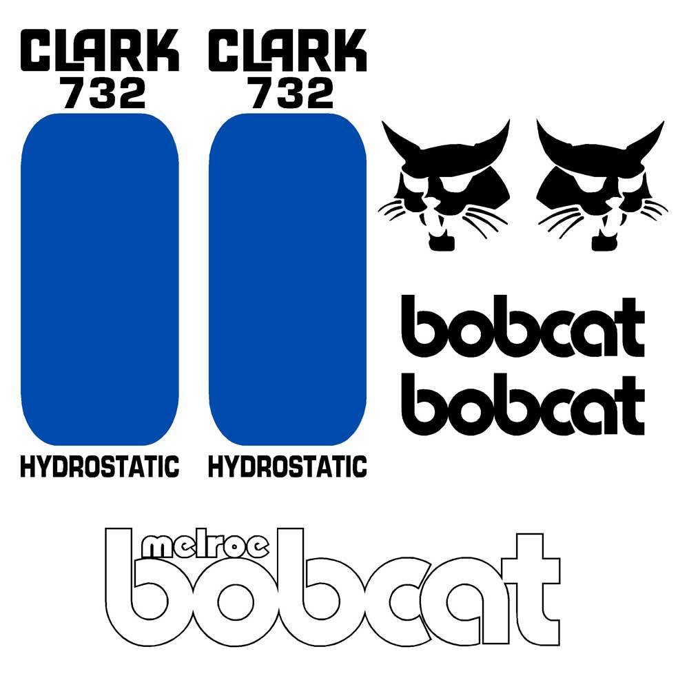 Bobcat 732 Decal Kit Bobcat 732 Decal Kit